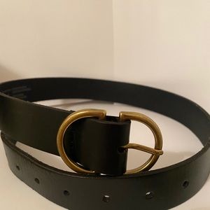 black and gold belt